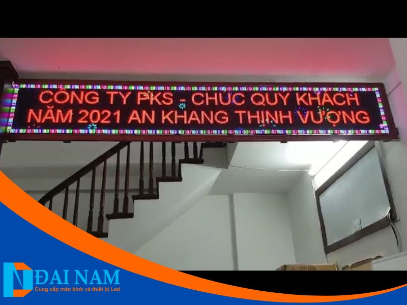 Bản hiệu led điện tử cho công ty, nhà xưởng, khu chế xuất